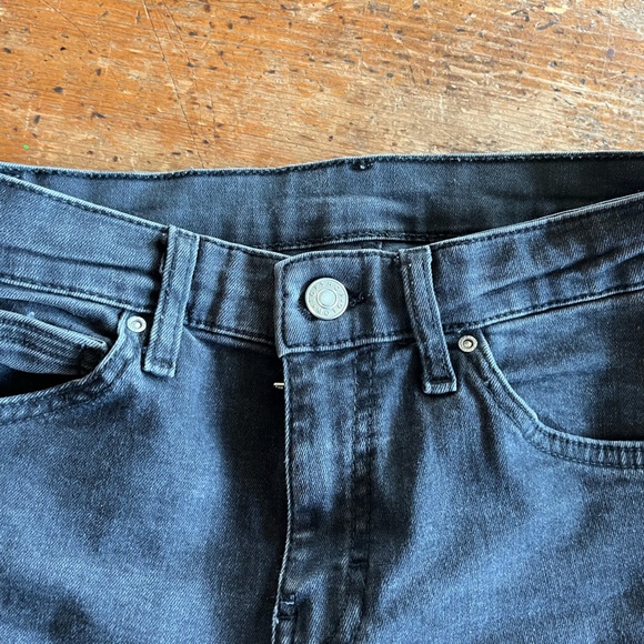 TOPSHOP Moto Black Skinny Jeans - Picture 4 of 4